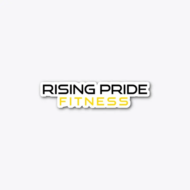 Rising Pride Fitness Sticker